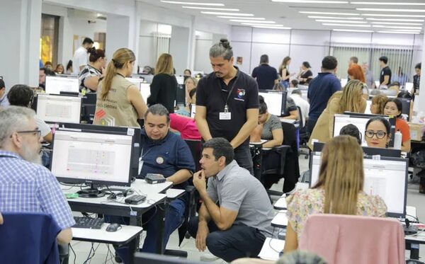 TSJE hace simulacros de TREP a poco más de un mes de las elecciones - Política - ABC Color