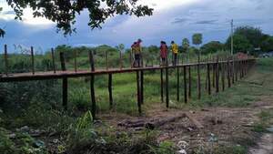 Comunidad ayoreo Nueva Esperanza ya cuenta con un puente gracias a un trabajo de cooperación