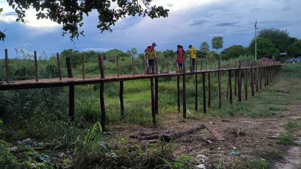 Comunidad ayoreo Nueva Esperanza ya cuenta con un puente gracias a un trabajo de cooperación