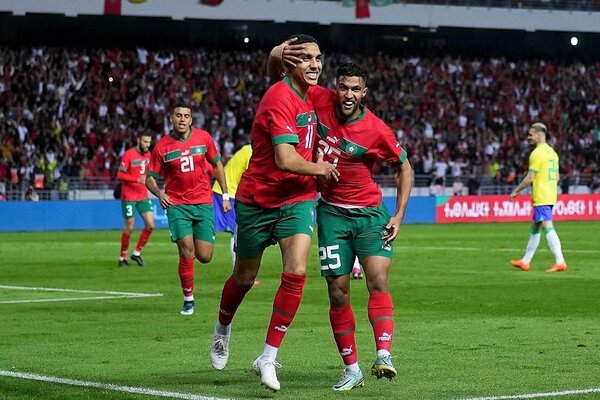 Resonante triunfo de Marruecos frente a Brasil - Radio Imperio