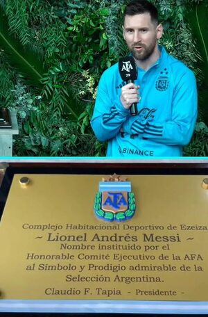 Resumen internacional:  AFA brinda un homenaje a Messi - Fútbol - ABC Color