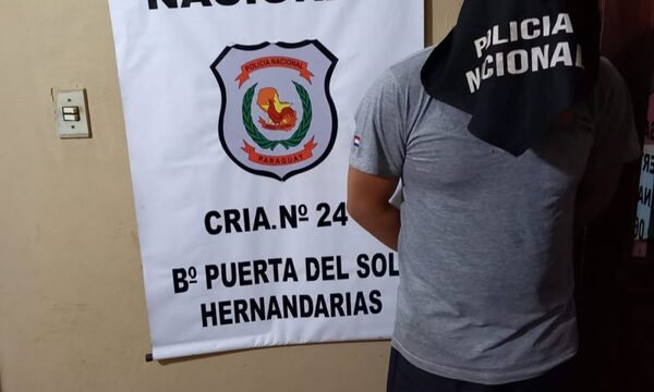 Detienen a hombre que violentó a su concubina