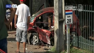 Fatal accidente sobre Acceso Sur - Noticias Paraguay