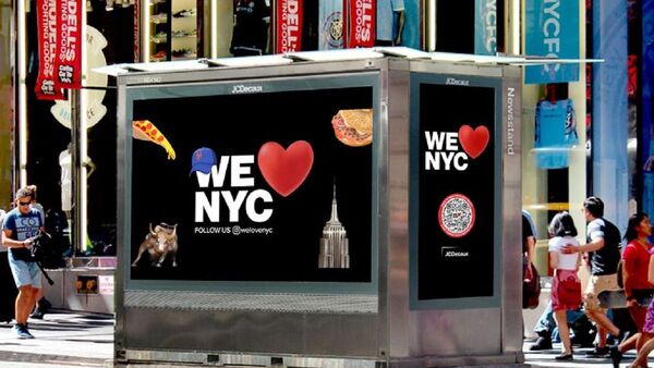 Nueva York pasa del icónico "I  NY" a su nuevo logo "We  NYC"