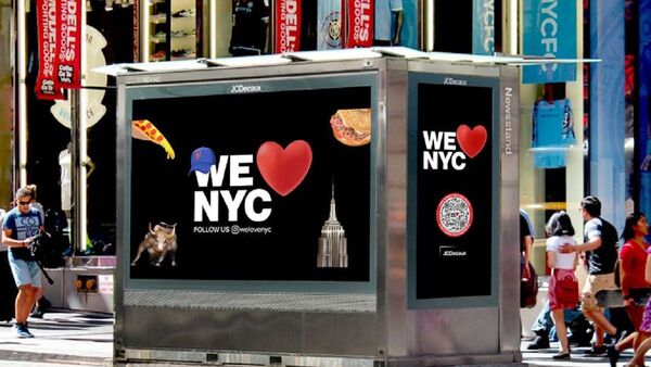 Nueva York pasa del icónico "I NY" a su nuevo logo "We NYC"