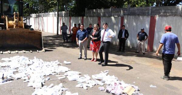 La Nación / Destruyen mercaderías falsificadas valuadas en apx. US$ 8 millones