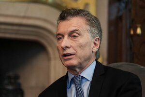 Macri anuncia que no se postulará para presidente de Argentina