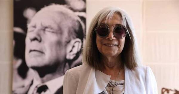 La Nación / Falleció la escritora María Kodama, viuda de Jorge Luis Borges