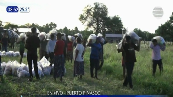Las inundaciones podrían retrasar a llegada de víveres a comunidades nativas - Noticias Paraguay
