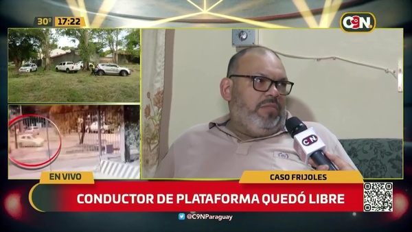 Caso Frijoles: Conductor de plataforma quedó libre - C9N