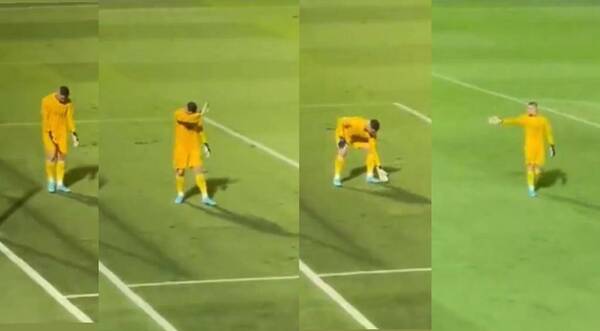 [VIDEO] ¡¿Qué había frente a su arco?! Apareció un curioso video de Jean, de ayer