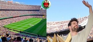 Gerard Piqué fue ovacionado en la “Liga de Reyes”
