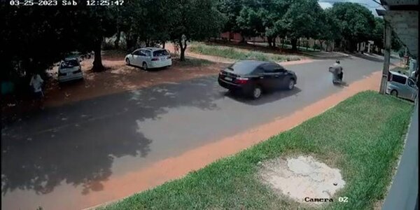 Fiscal dispuso libertad de conductor que atropelló a motoasaltante en Capiatá