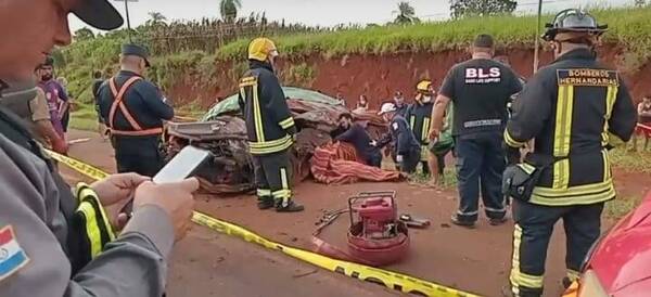 Brutal choque se cobró otra víctima y destrozó una familia: murieron el abuelo y cuatro nietos