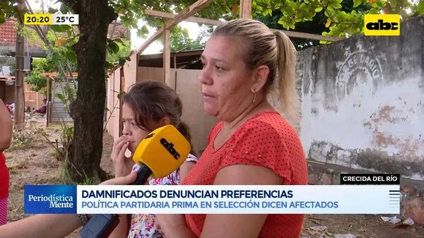 Video: Damnificados denuncian politización de asistencia - Periodísticamente - ABC Color