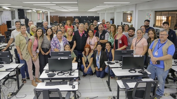 Simulacros TREP: Presidente de la Justicia Electoral destacó compromiso de funcionarios