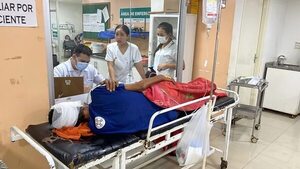 Video: hombre con gusanos en la cabeza se fugó, pero ya está nuevamente internado, afirmó el director de Hospital de CDE - Nacionales - ABC Color