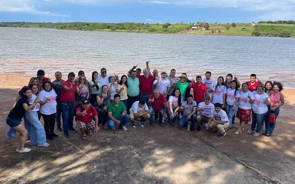 Masivo respaldo de las bases coloradas a Rocío Abed en Itakyry, Pdte. Franco y Hernandarias – Diario TNPRESS