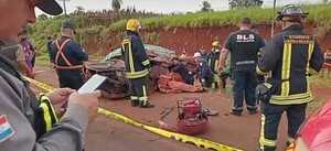 Cinco miembros de una familia mueren en accidente de tránsito en Hernandarias - La Clave