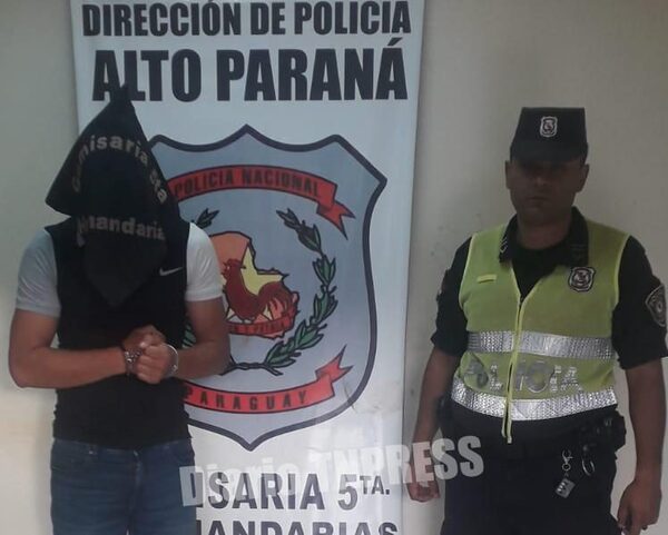 Borracho queda detenido después que un amigo suyo huyera tras agredir a su ex en Hernandarias – Diario TNPRESS