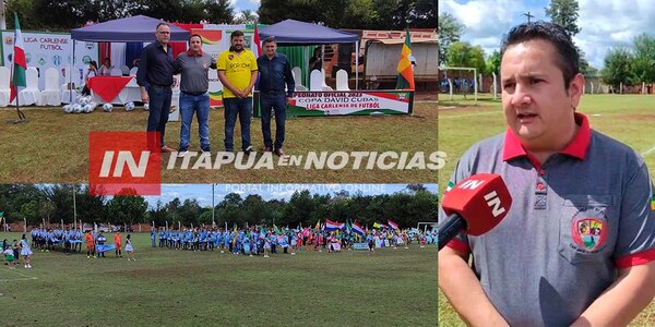 SE DIO INICIO A LA TEMPORADA 2023 DE LA LIGA CARLENSE DE FÚTBOL - Itapúa Noticias