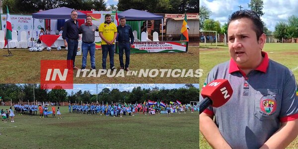  SE DIO INICIO A LA TEMPORADA 2023 DE LA LIGA CARLENSE DE FÚTBOL - Itapúa Noticias