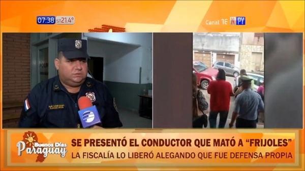 Fiscalía entiende que conductor disparó a Frijoles en legítima defensa - Noticias Paraguay
