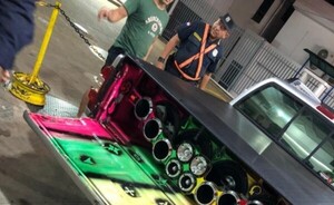 Ebrio detenido y su camioneta incautada por polución sonora