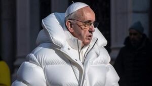 Fotos del Papa con lock a la moda no son reales