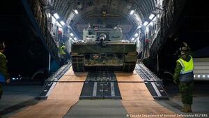 Alemania envió 18 tanques de combate "Leopard 2" y 40 blindados "Marder" enviados a Ucrania