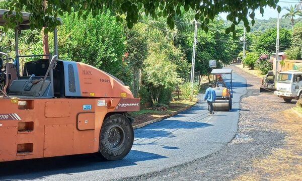 MOPC suma nuevos asfaltados y asiste a varias localidades de Central y Alto Paraná