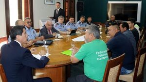 Diario HOY | Coordinan acciones de seguridad para la Marcha Campesina