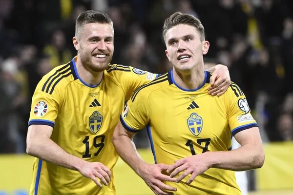Suecia golea 5-0 a Azerbaiyán para lograr su primera victoria - Fútbol Internacional - ABC Color