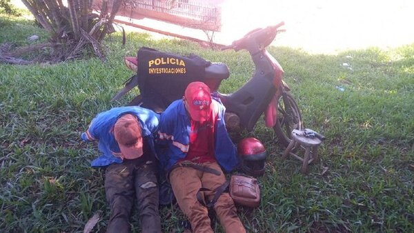 Detienen a presuntos asesinos de policía en Zanja Pytã