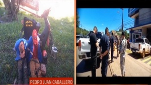 Amambay: Caen presuntos sicarios de policía - Noticias Paraguay