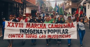 “Tierra, territorio, trabajo y soberanía” pedirán los campesinos en su marcha N° 29 - La Tribuna