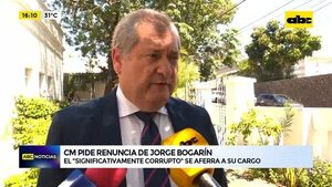 Video: CM pide renuncia de Jorge Bogarín - ABC Noticias - ABC Color