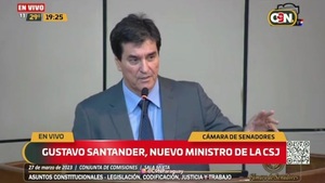 Gustavo Santander Dans, nuevo ministro de la CSJ - C9N