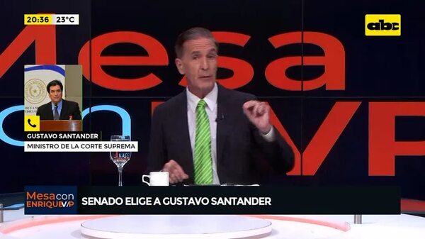Video: Senado elige a Gustavo Santander  - Mesa de Periodistas - ABC Color
