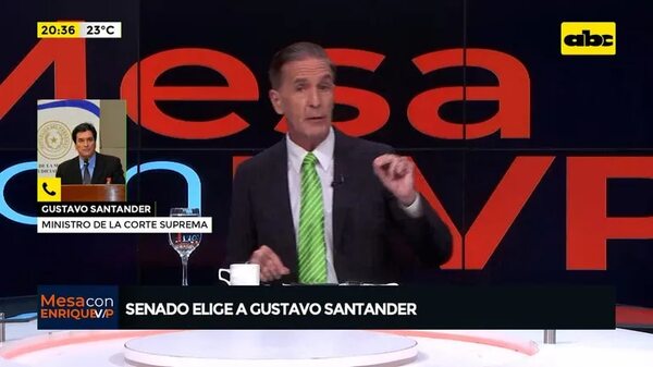 Video: Senado elige a Gustavo Santander - Mesa de Periodistas - ABC Color