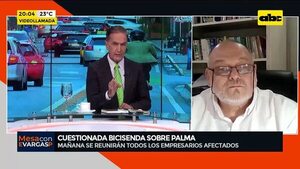 Video: Cuestionada bicisenda sobre Palma - Mesa de Periodistas - ABC Color