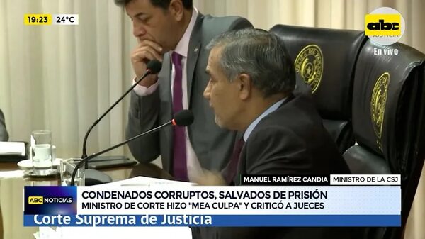 Video: Condenados corruptos, salvados de prisión - ABC Noticias - ABC Color
