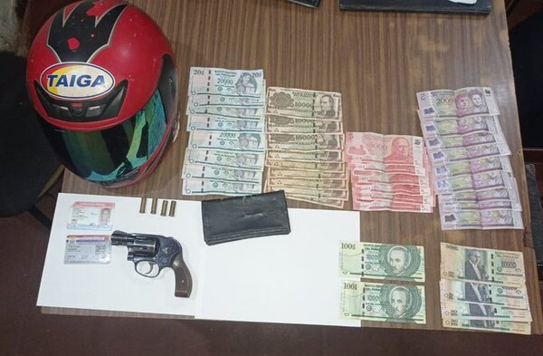 Aprehenden a dos hombres tras robo a estación de servicios en Capiatá