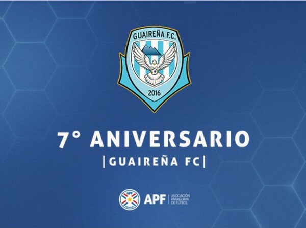Séptimo aniversario de Guaireña FC - APF