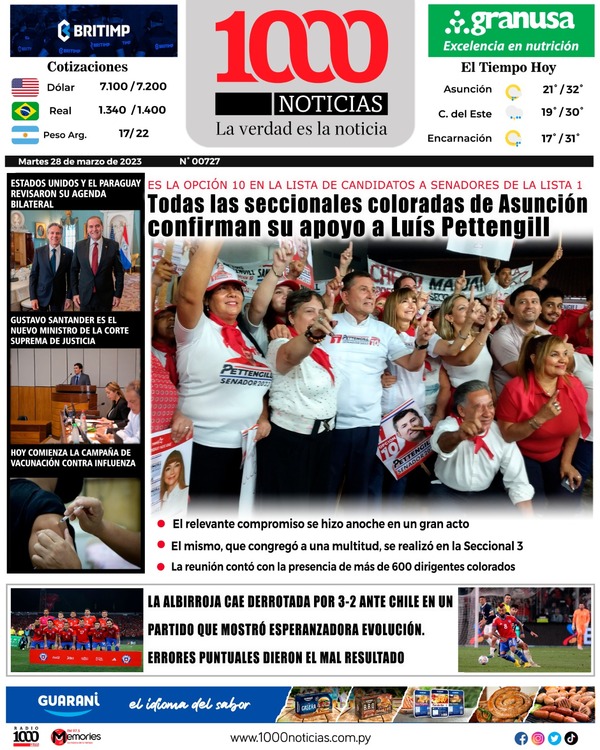 28 MARZO 2023 | 1000 Noticias