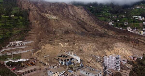 La Nación / Alud en Ecuador deja siete muertos y 46 desaparecidos