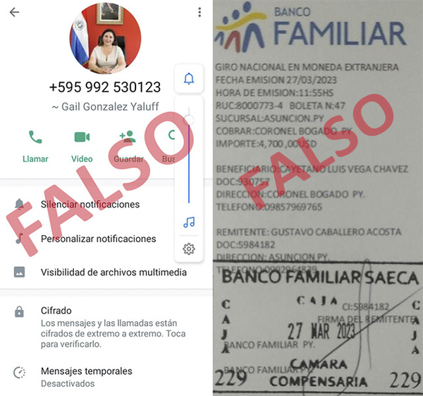 Se hacen pasar por presidenta del Indert para estafar - Radio Imperio