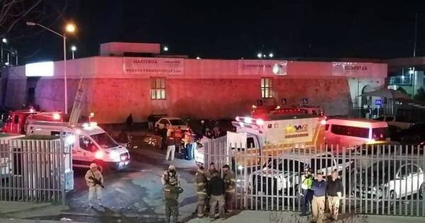 La Nación / Al menos 40 muertos por incendio en centro migratorio de Juárez