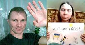 La Nación / Rusia encarcela dos años a un hombre por un dibujo pacifista de su hija