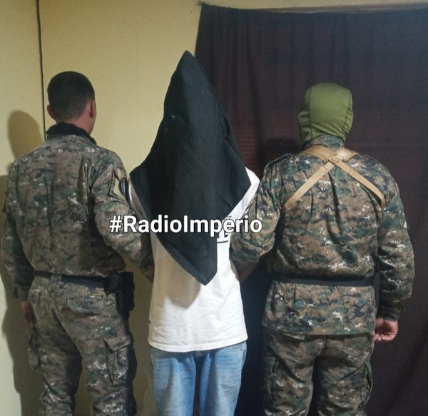 Policía motorizada aprehendió a un sujeto buscado por intento de asesinato - Radio Imperio